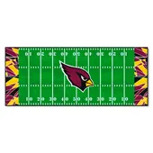 Fan Mats Arizona Cardinals Football Field Runner Mat - 30In. X 72In. Xfit Design