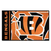 Fan Mats Cincinnati Bengals Rubber Scraper Door Mat Xfit Design