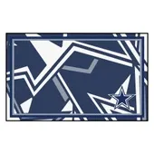 Fan Mats Dallas Cowboys 4Ft. X 6Ft. Plush Area Rug Xfit Design