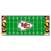 Fan Mats Kansas City Chiefs Football Field Runner Mat - 30In. X 72In. Xfit Design