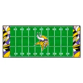 Fan Mats Minnesota Vikings Football Field Runner Mat - 30In. X 72In. Xfit Design