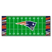 Fan Mats New England Patriots Football Field Runner Mat - 30In. X 72In. Xfit Design