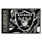 Fan Mats Las Vegas Raiders Rubber Scraper Door Mat Xfit Design