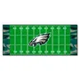 Fan Mats Philadelphia Eagles Football Field Runner Mat - 30In. X 72In. Xfit Design