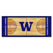 Fan Mats Washington Huskies Court Runner Rug - 30In. X 72In.