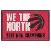 Fan Mats Toronto Raptors 5Ft. X 8 Ft. Plush Area Rug