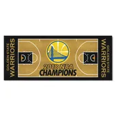 Fan Mats Golden State Warriors Large Court Runner Rug - 30In. X 54In.