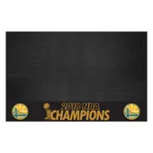 Fan Mats Golden State Warriors Vinyl Grill Mat - 26In. X 42In.