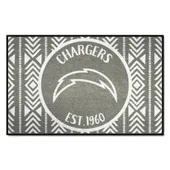 Fan Mats Los Angeles Chargers Southern Style Starter Accent Rug - 19In. X 30In.