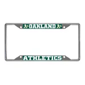 Fan Mats Oakland Athletics Metal License Plate Frame