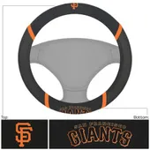 Fan Mats San Francisco Giants Embroidered Steering Wheel Cover