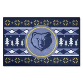 Fan Mats Memphis Grizzlies Holiday Sweater Starter Accent Rug - 19In. X 30In.