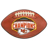 Fan Mats Kansas City Chiefs Football Rug - 20.5In. X 32.5In.