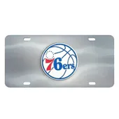 Fan Mats Philadelphia 76Ers 3D Stainless Steel License Plate