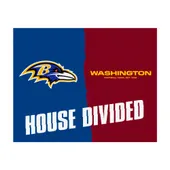 Fan Mats Nfl Ravens / Football Team House Divided Rug