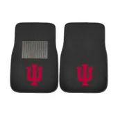 Fan Mats Indiana Hoosiers Embroidered Car Mat Set - 2 Pieces