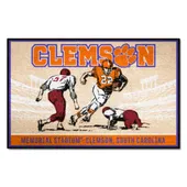 Fan Mats Clemson Tigers Starter Accent Rug - 19In. X 30In. Ticket Stub Starter Mat