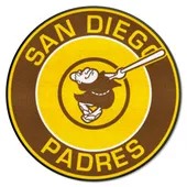 Fan Mats San Diego Padres Roundel Rug - 27In. Diameter