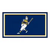 Fan Mats Milwaukee Brewers 3Ft. X 5Ft. Plush Area Rug