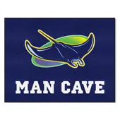 Fan Mats Tampa Bay Rays Man Cave All-Star Rug - 34 In. X 42.5 In.