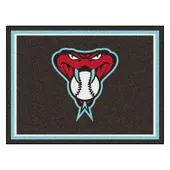 Fan Mats Arizona Diamondbacks 8Ft. X 10 Ft. Plush Area Rug