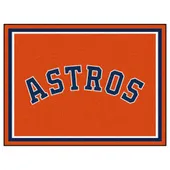 Fan Mats Houston Astros 8Ft. X 10 Ft. Plush Area Rug