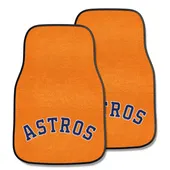 Fan Mats Houston Astros Carpet Car Mat Set - 2 Pieces