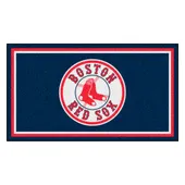 Fan Mats Boston Red Sox 3Ft. X 5Ft. Plush Area Rug