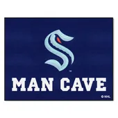 Fan Mats Seattle Kraken Man Cave All-Star Rug - 34 In. X 42.5 In.