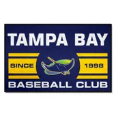 Fan Mats Tampa Bay Rays Starter Accent Rug - 19In. X 30In. Uniform Design