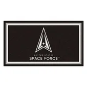 Fan Mats U.S. Space Force 3Ft. X 5Ft. Plush Area Rug