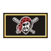 Fan Mats Pittsburgh Pirates 3Ft. X 5Ft. Plush Area Rug