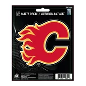 Fan Mats Calgary Flames Matte Decal Sticker