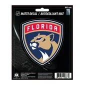 Fan Mats Florida Panthers Matte Decal Sticker