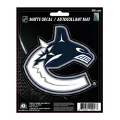 Fan Mats Vancouver Canucks Matte Decal Sticker