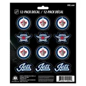 Fan Mats Winnipeg Jets 12 Count Mini Decal Sticker Pack