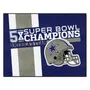 Fan Mats Dallas Cowboys All-Star Rug - 34 In. X 42.5 In. Plush Area Rug