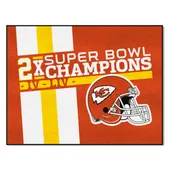 Fan Mats Kansas City Chiefs All-Star Rug - 34 In. X 42.5 In. Plush Area Rug