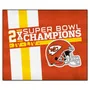 Fan Mats Kansas City Chiefs Dynasty Tailgater Rug - 5Ft. X 6Ft.