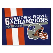 Fan Mats New England Patriots All-Star Rug - 34 In. X 42.5 In. Plush Area Rug