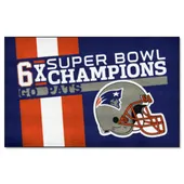 Fan Mats New England Patriots Dynasty Ultimat Rug - 5Ft. X 8Ft.