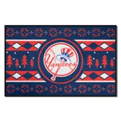 Fan Mats New York Yankees Holiday Sweater Starter Accent Rug - 19In. X 30In.