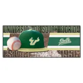 Fan Mats South Florida Bulls Baseball Runner Rug - 30In. X 72In.