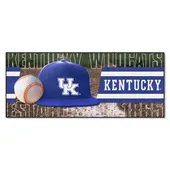 Fan Mats Kentucky Wildcats Baseball Runner Rug - 30In. X 72In.