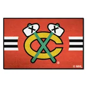 Fan Mats Chicago Blackhawks Starter Accent Rug - 19In. X 30In. Uniform Alternate Design