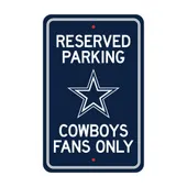 Fan Mats Dallas Cowboys Team Color Reserved Parking Sign Decor 18In. X 11.5In. Lightweight