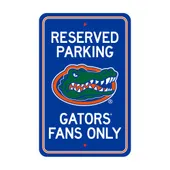 Fan Mats Florida Gators Team Color Reserved Parking Sign Decor 18In. X 11.5In. Lightweight