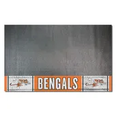 Fan Mats Cincinnati Bengals Vinyl Grill Mat - 26In. X 42In.