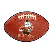 Fan Mats Cleveland Browns Football Rug - 20.5In. X 32.5In.