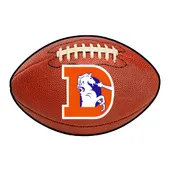 Fan Mats Denver Broncos Football Rug - 20.5In. X 32.5In.